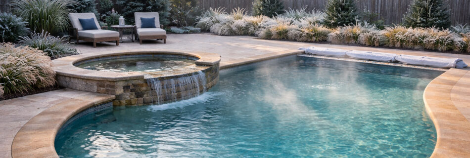 As temperatures cool across East Texas, many homeowners ask the same question: should I shut my pool down for the winter, or continue maintaining it? While colder weather means less swimming, your pool still requires attention — and in most cases, keeping it properly maintained year-round is the smarter investment. Understanding how our regional climate impacts pools can help you make the right decision. East Texas Winters Are Mild Unlike northern states where pools are fully winterized and covered for extended freezes, East Texas winters are typically mild. Extended hard freezes are rare, and most pools remain filled and operational throughout the season. Because temperatures fluctuate, water chemistry and equipment still require monitoring. Letting a Pool “Go” Can Create Bigger Problems Turning off equipment and ignoring water balance during winter can lead to: Algae growth Staining Scale buildup Surface discoloration Equipment strain when restarting in spring Even in cooler water, imbalance can damage finishes and shorten equipment lifespan. What may seem like a short-term savings often results in higher cleanup and repair costs later. Winter Maintenance Is Simpler — Not Absent The good news is that winter maintenance is typically lighter than peak summer care. Chemical demand decreases, and cleaning frequency may be reduced. However, routine testing, circulation, and occasional debris removal remain important. Maintaining balance through winter helps ensure your pool is clear, healthy, and ready when warm weather returns. Freeze Protection Matters When temperatures drop below freezing, automated freeze protection systems activate pumps to prevent damage. Keeping equipment functional and monitored protects plumbing lines and filtration systems during cold snaps. The Best Approach In East Texas, the recommended approach is not full shutdown — it’s consistent, professional maintenance adjusted for seasonal conditions. This protects your plaster, equipment, and overall investment while eliminating the stress of a spring cleanup. At Paradise Pools & Plaster, we provide year-round pool service tailored to local conditions. Whether you need weekly maintenance or seasonal adjustments, our team ensures your water stays balanced and your equipment operates efficiently — no matter the season. Let’s design something exceptional. Whether you're building new or maintaining your investment, Paradise Pools & Plaster delivers craftsmanship built to last. Schedule your private consultation today at 903-630-4844 and begin the conversation. If you’d like, I can also create a strong full-width graphic idea for this one — maybe a split winter/summer East Texas pool scene without text.